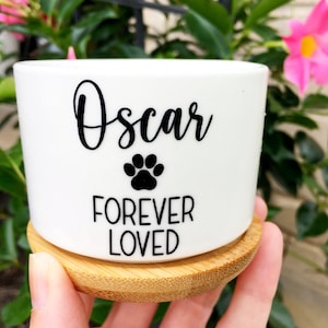 pet memorial | pet sympathy gift | dog remembrance | in memory of dog | sorry for your loss | forever in our hearts | dog sympathy gift