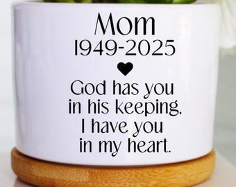 sympathy gifts for loss of mother | loss of mother gifts | memorial planter for mom | celebration of life | bereavement | missing mom