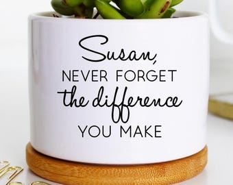 never forget the difference you make appreciation gift for nurse appreciation dentist gift gift for teacher retirement gift for coworker