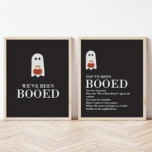 Je bent uitgejouwd - INSTANT DOWNLOAD - afdrukbaar - 8,5 x 11, we zijn uitgejouwd, je bent uitgejouwd, spel Boo-je-buur, Halloween-activiteit
