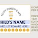 Printable Potty Punch Card - INSTANT DOWNLOAD - EDITABLE Text ...