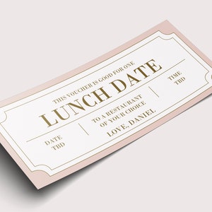 Lunchcouponvoucher - INSTANT DOWNLOAD - BEWERKBARE tekst - afdrukbaar, gepersonaliseerd, ticket, cadeau, verjaardag, jubileum, Galentine's Day gif
