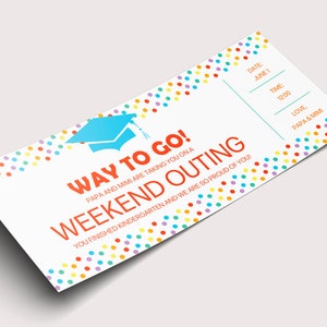 Coupon-cadeaux pour l'obtention du diplôme de la maternelle à l'école maternelle du week-end - TÉLÉCHARGEMENT IMMÉDIAT - texte MODifiable - imprimable, personnalisé, célébration,