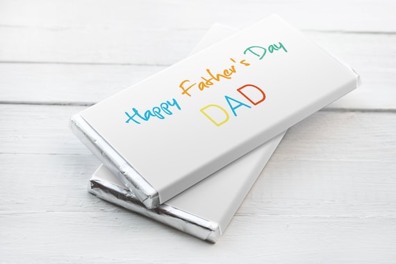 Printable Father's Day Dad Candy Bar Wrapper INSTANT - Etsy