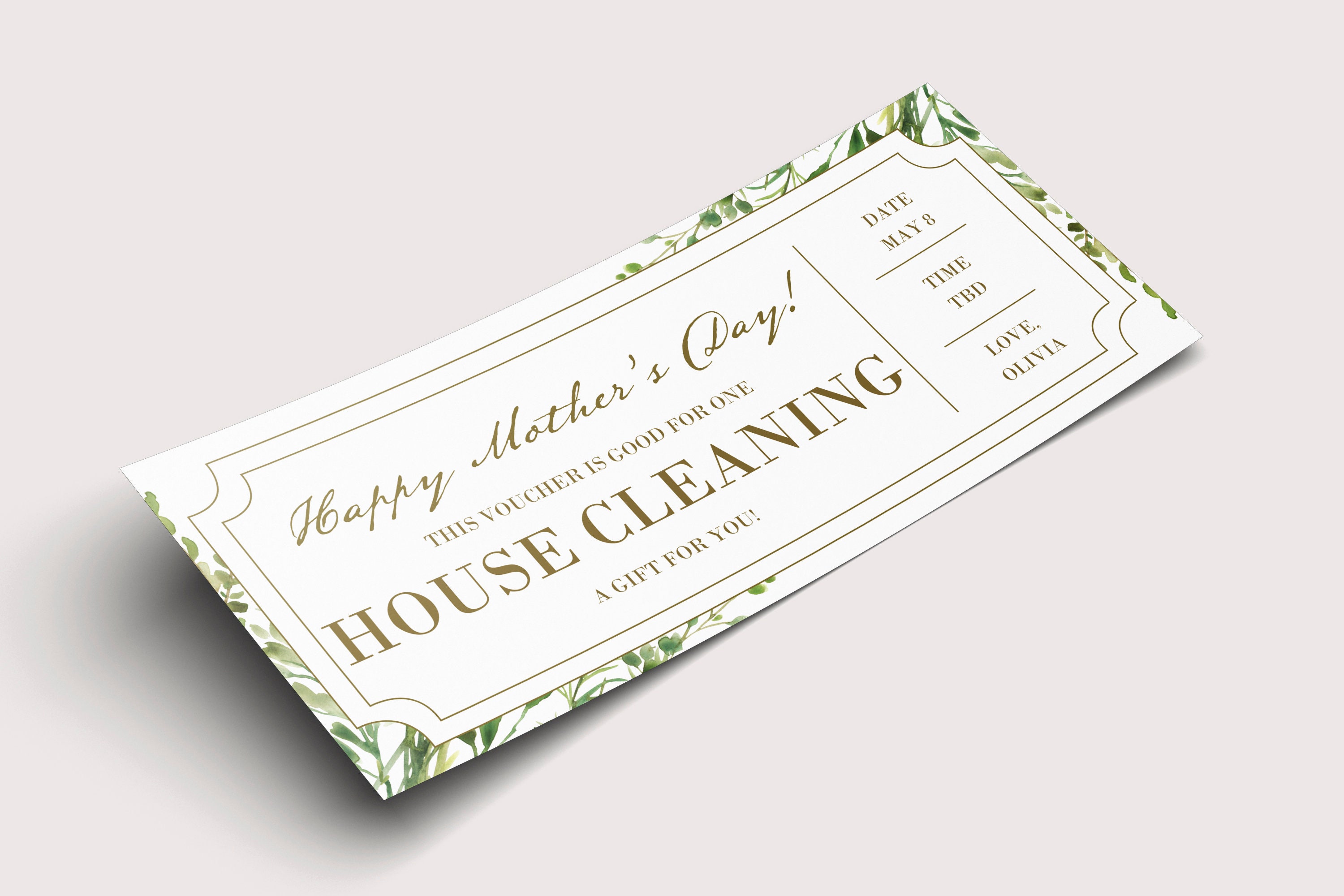 Clean Voucher - Etsy