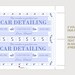 Car Detailing Coupon Voucher INSTANT DOWNLOAD EDITABLE Text Printable ...