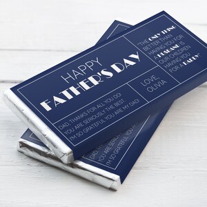 Printable Father's Day Candy Bar Wrapper - INSTANT DOWNLOAD - EDITABLE ...