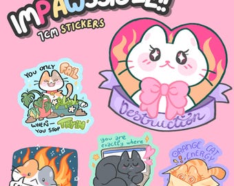 IMPAWSSIBLE!! sticker collection