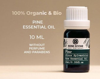 Pure Pine Essential Oil for Aromatherapy and Skin Care (Pinus Sylvestris)