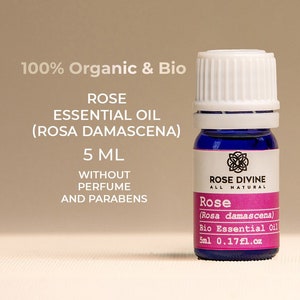 Pure Bulgarian Rose Essential Oil for Aromatherapy and Skin Care (Rosa Damascena Oil)