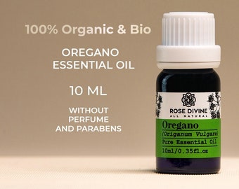 Pure Oregano Essential Oil for Aromatherapy and Skin Care (Oregano Vulgare)