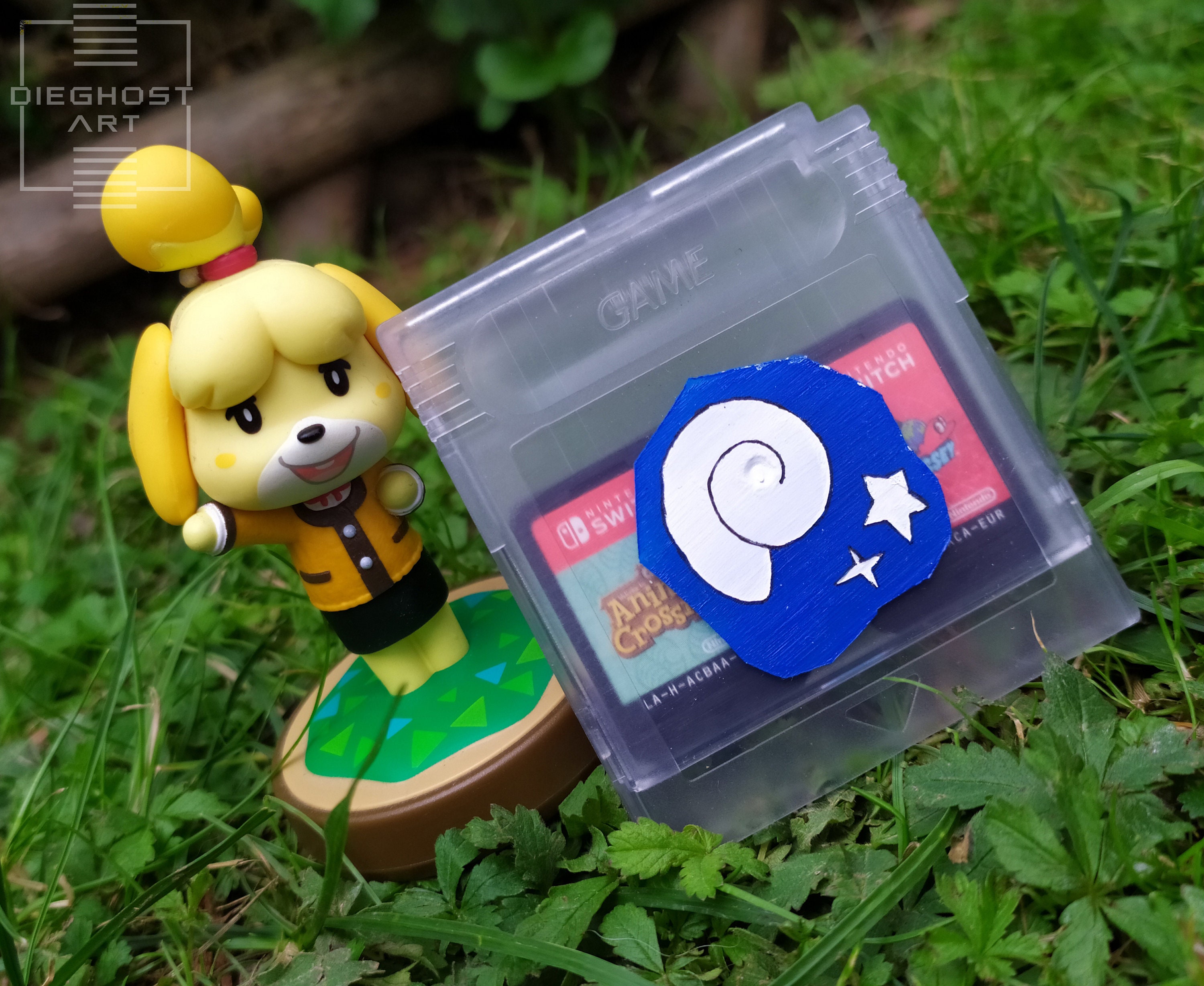 Animal Crossing Game Boy Cartridge Switch Soporte de la Etsy