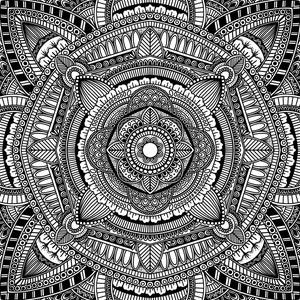 Vol. 2 -10 Mandala Printable Adult Coloring Book - Etsy