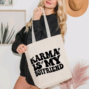 Lover | University | Inspired Tote Bag Black |