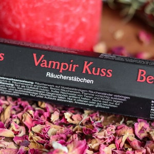 Vampire kiss incense sticks