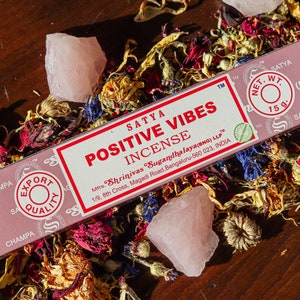 Positive mood incense sticks