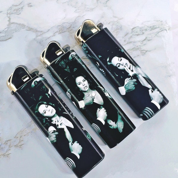 Lana Del Rey lighter set | Ride | paradise | dark paradise | lipstick |