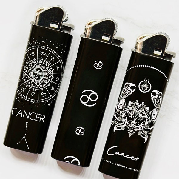 Cancer Lighter set | Horoscope | Zodiac | Astrology