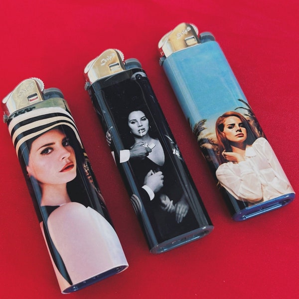 Lana Del Rey lighter set | lipstick |