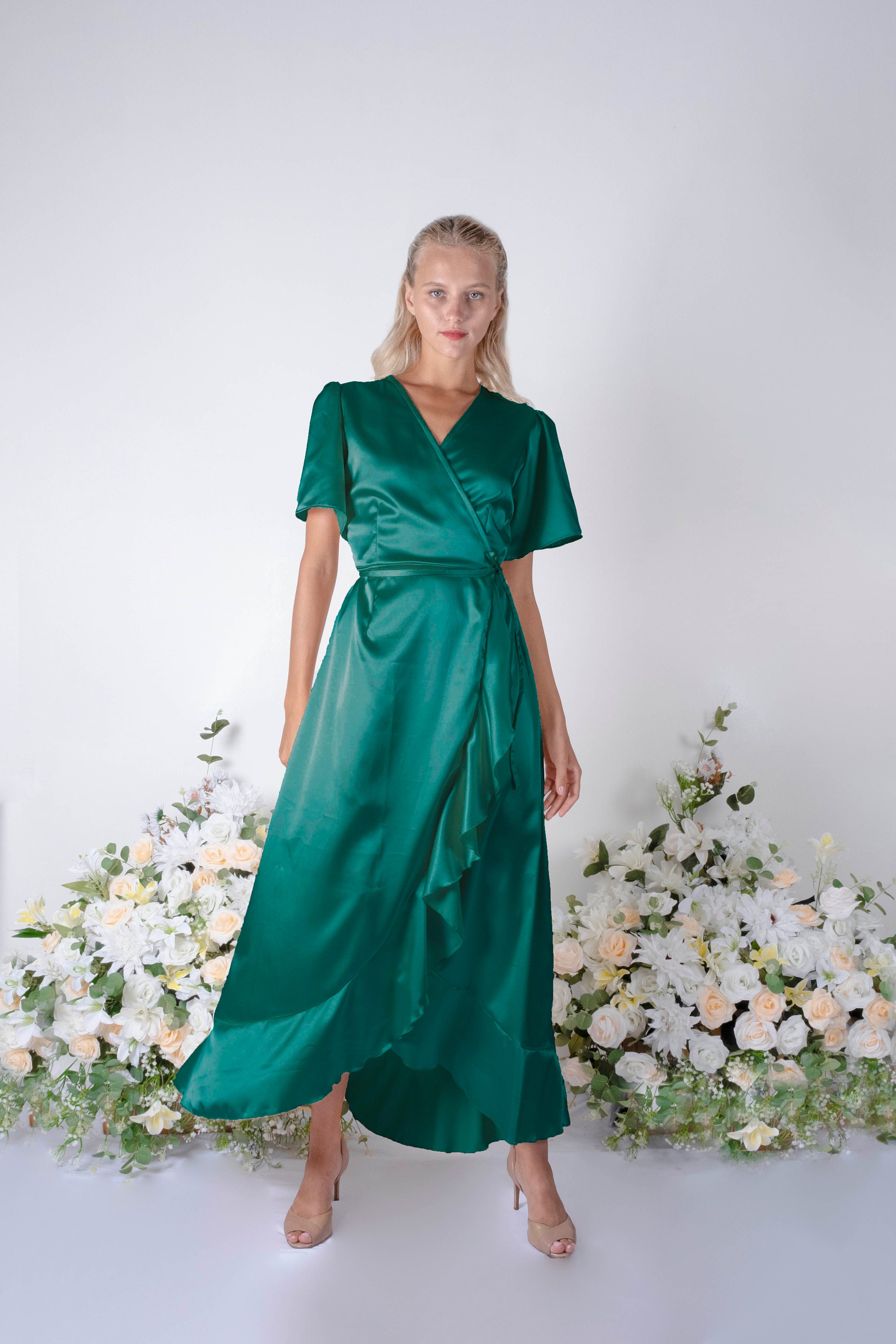 sexy royal blue dress Velour Prom Dresses For Wedding Party Formal One Everything you need to Size:LG Features:Ruffle