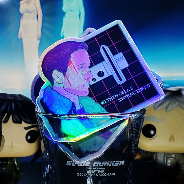 Blade Runner 2049 Inspired Holographic Sticker
