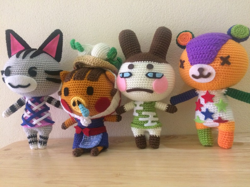 Animal crossing crochet doll customer order Birthday Gift for Etsy