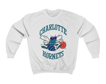 charlotte hornets vintage sweatshirt