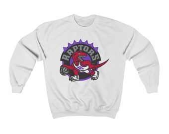 vintage raptors crewneck