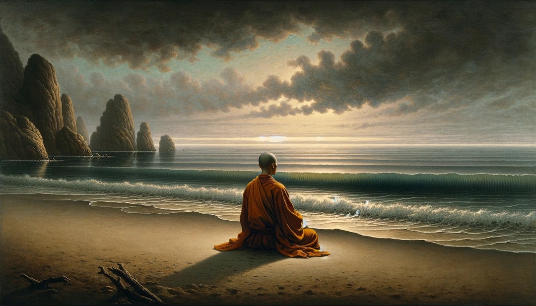 A Monk Swimming main image 0