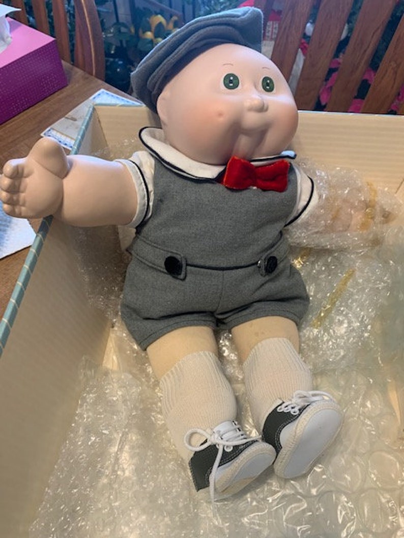 16 Porcelain Cabbage Patch Doll Xavier Roberts Kid 1985 Etsy