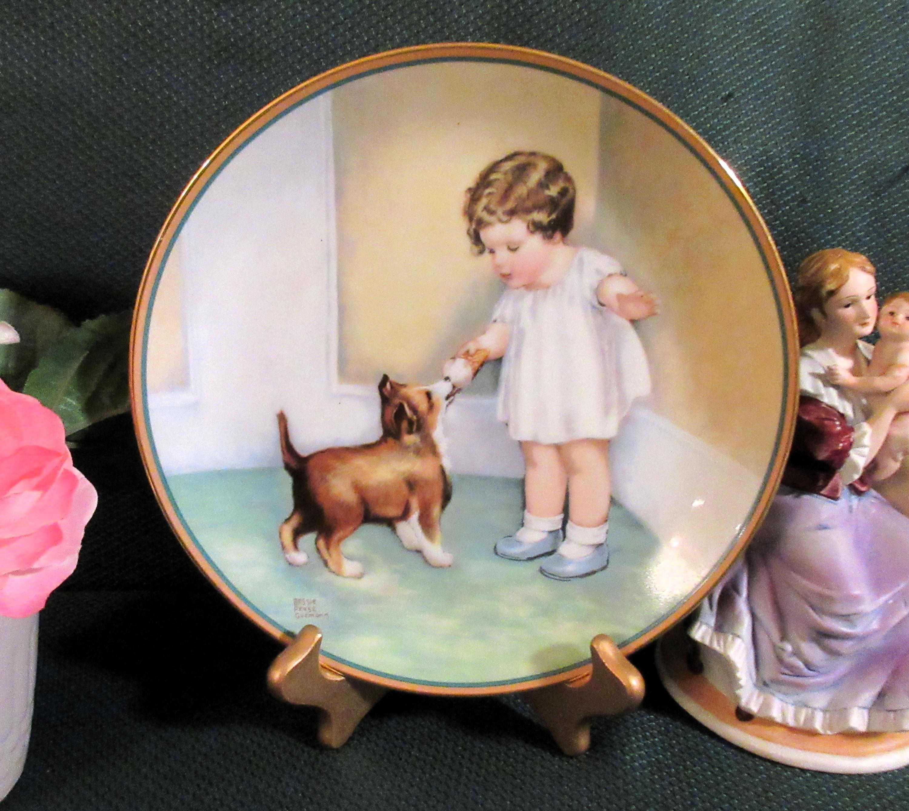 Bessie Pease Gutmann Plate: 8.25