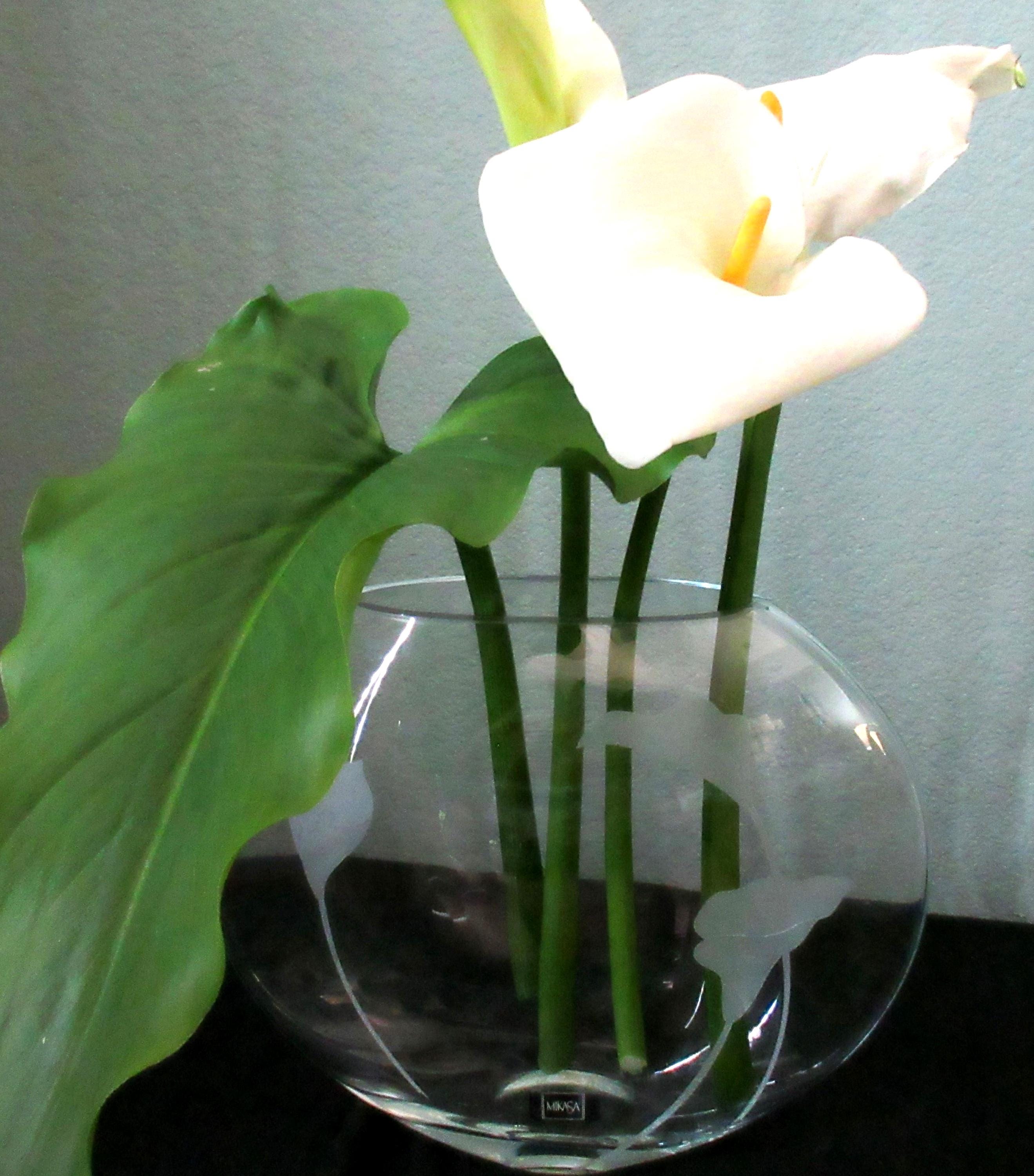 Mikasa Calla Lily Vase - Etsy