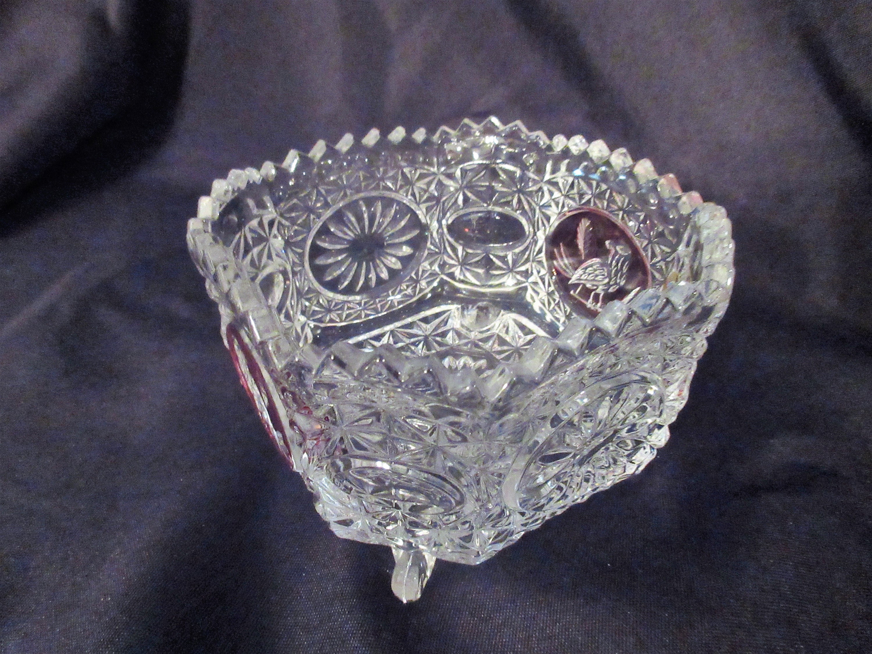 ガラス 角皿 21cm