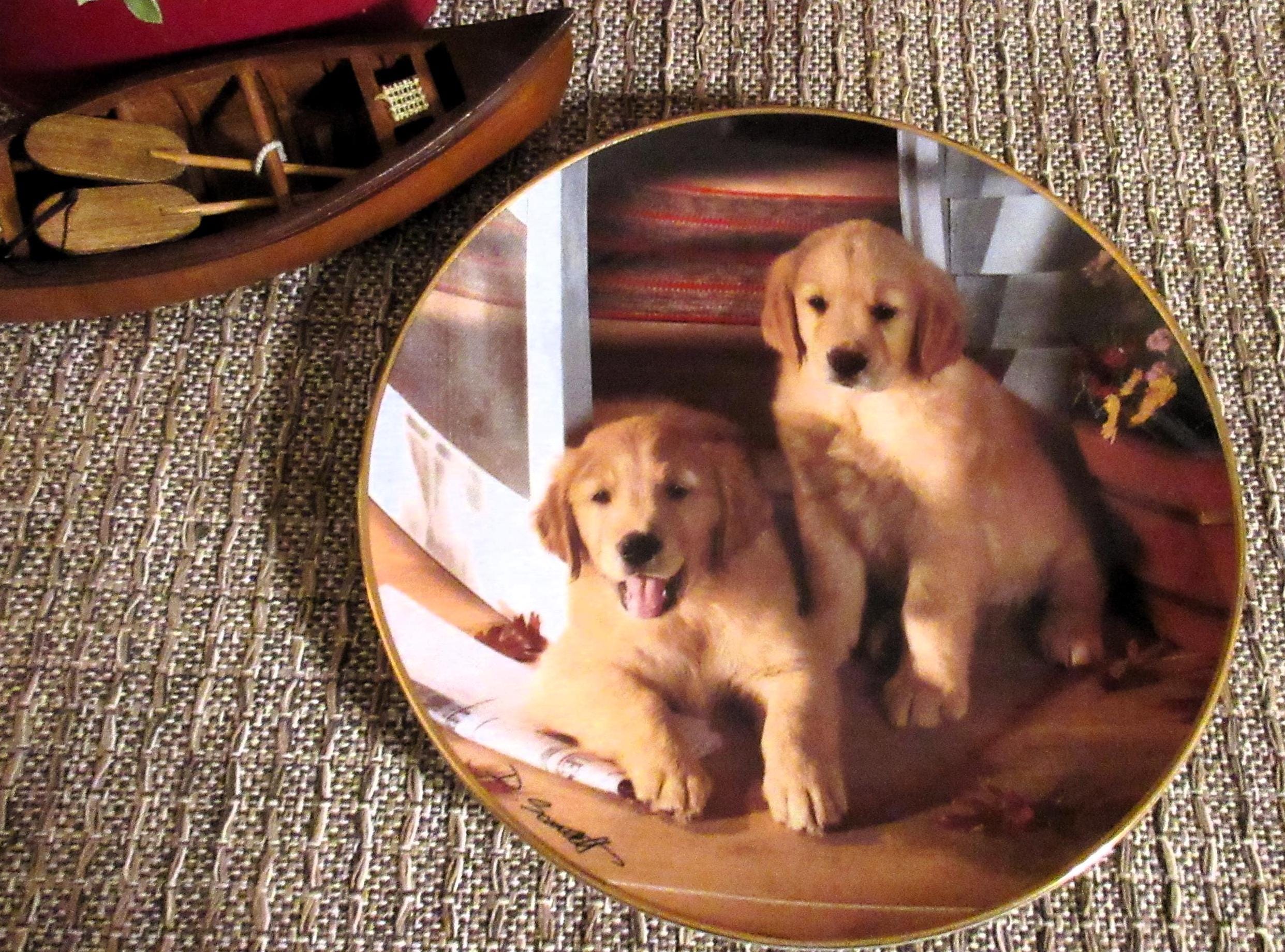 Royal Doulton Dog Plates - Etsy
