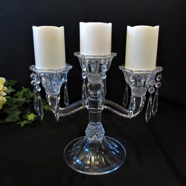 Crystal Candelabra Etsy