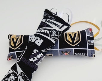 Kitty Kickers Las Vegas Raiders/Golden Knights Team Cat Nip Toys