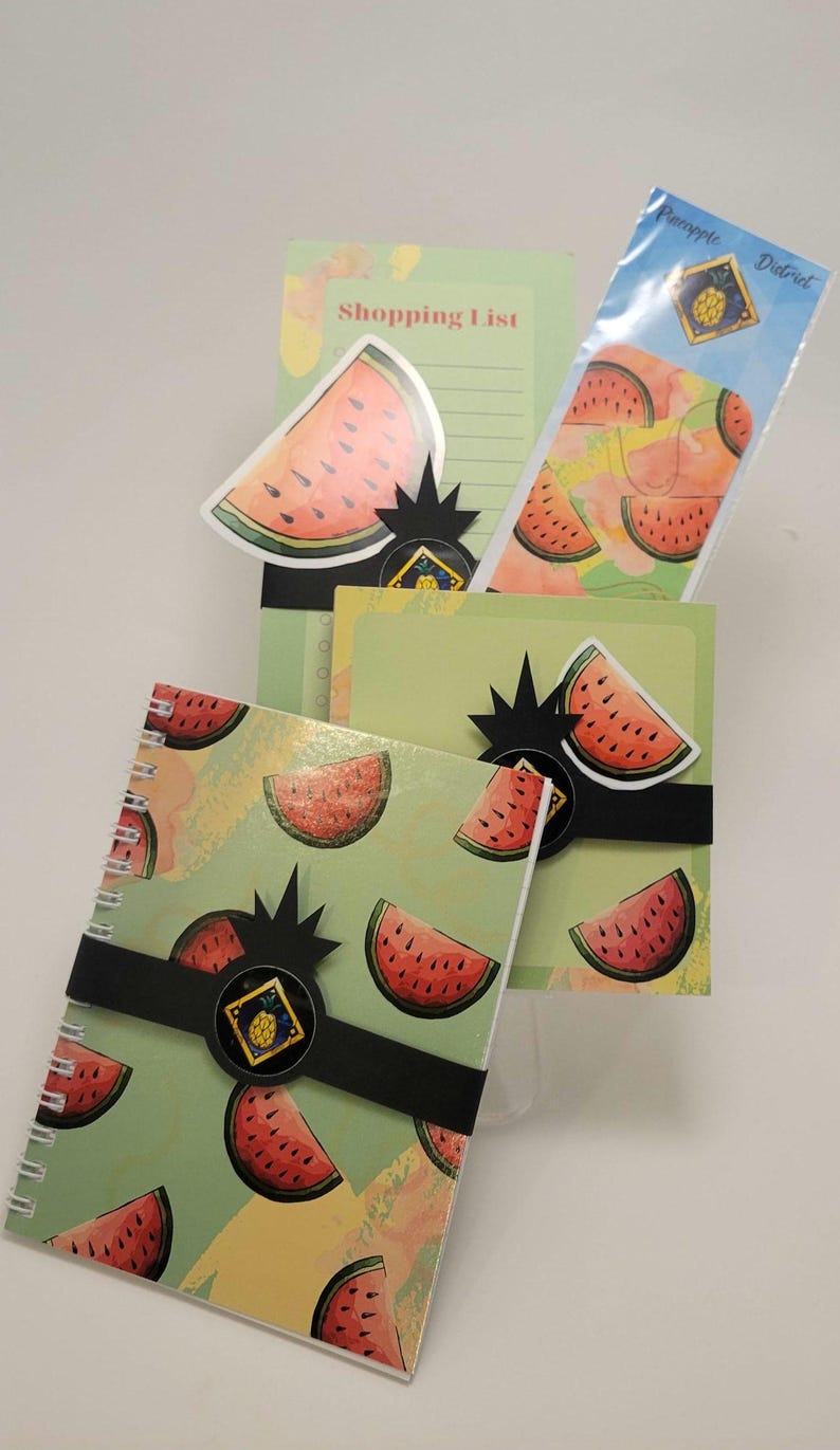 Adorable Watermelon Themed Note Book/pads - Etsy