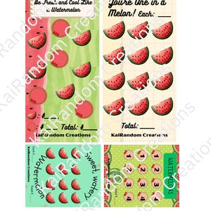 Watermelon Savings Challenge | Budgeting Games | Digital Download | Fun