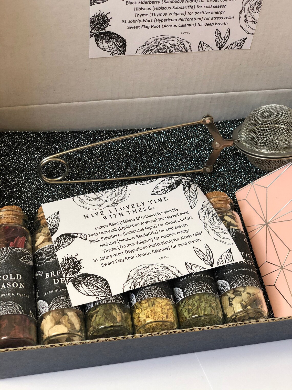 Tea Gift Set/Tea Gift Box/Birthday Gift Tea Etsy