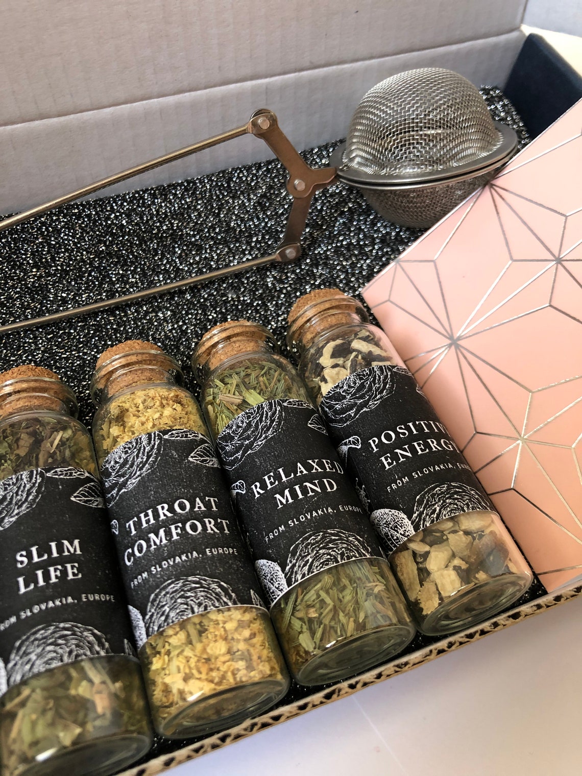 Tea Gift Set/tea Gift Box/birthday Gift Tea Etsy