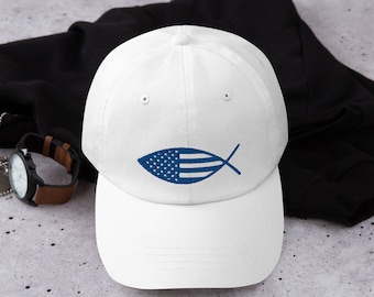 Christian Dad Hat Fishers of Men Dad gift