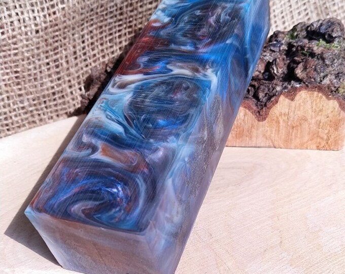 Resin Knife Handle Epoxy Knife Handle Pen Blank Knife Handle Block Ring