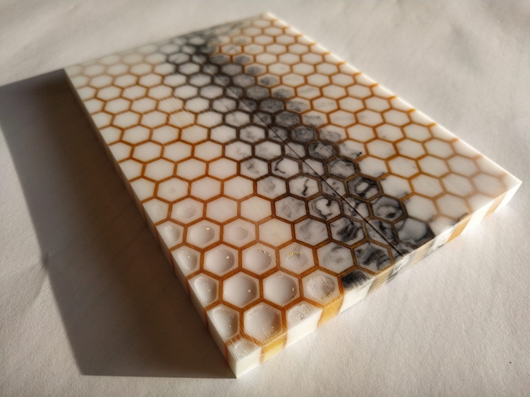 Knife Scales Knife Handle Epoxy Hex Knife Scales Etsy