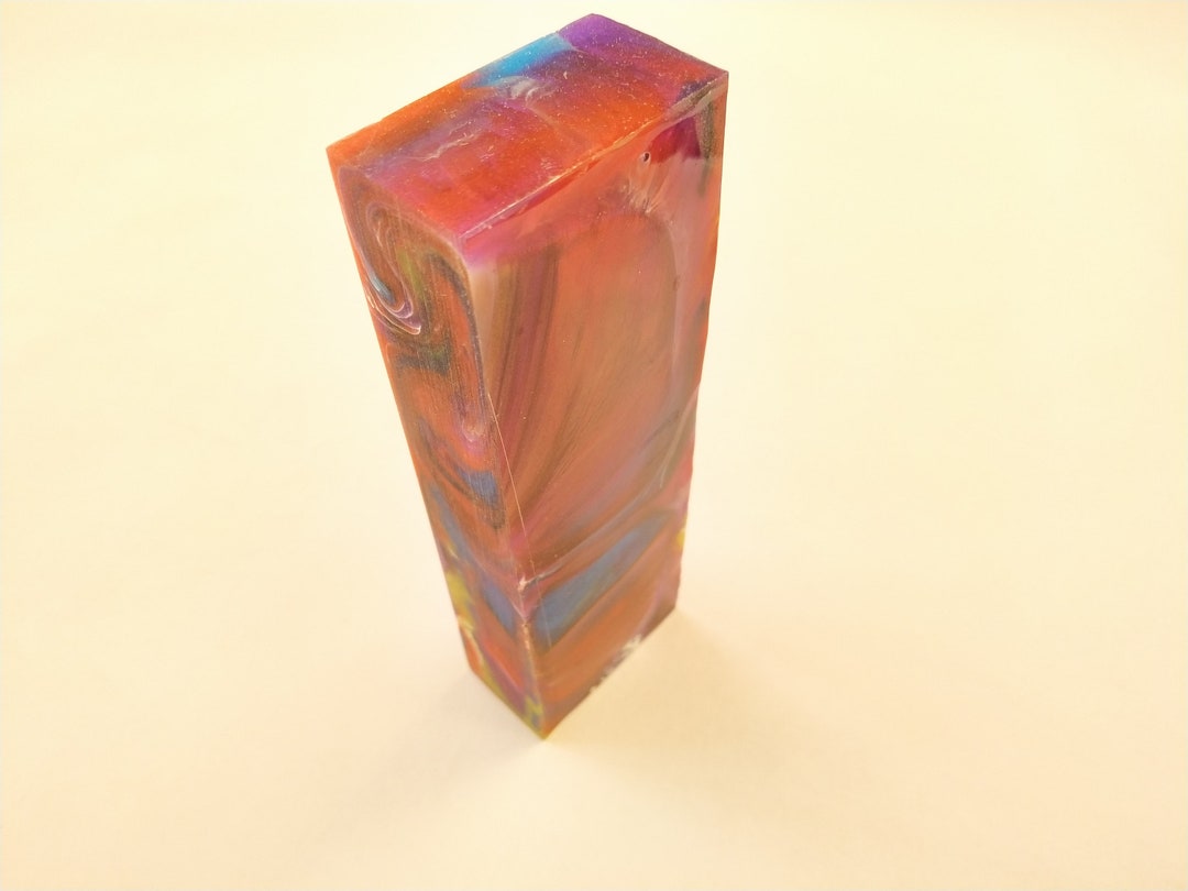 Resin Knife Handle Epoxy Knife Handle Pen Blank Knife Handle Block Ring