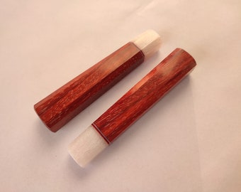 Japanese Wa Handle | Knife Handle | Wa Handle | Chef Knife Blank | Scales | Octagonal | Hybrid Handle