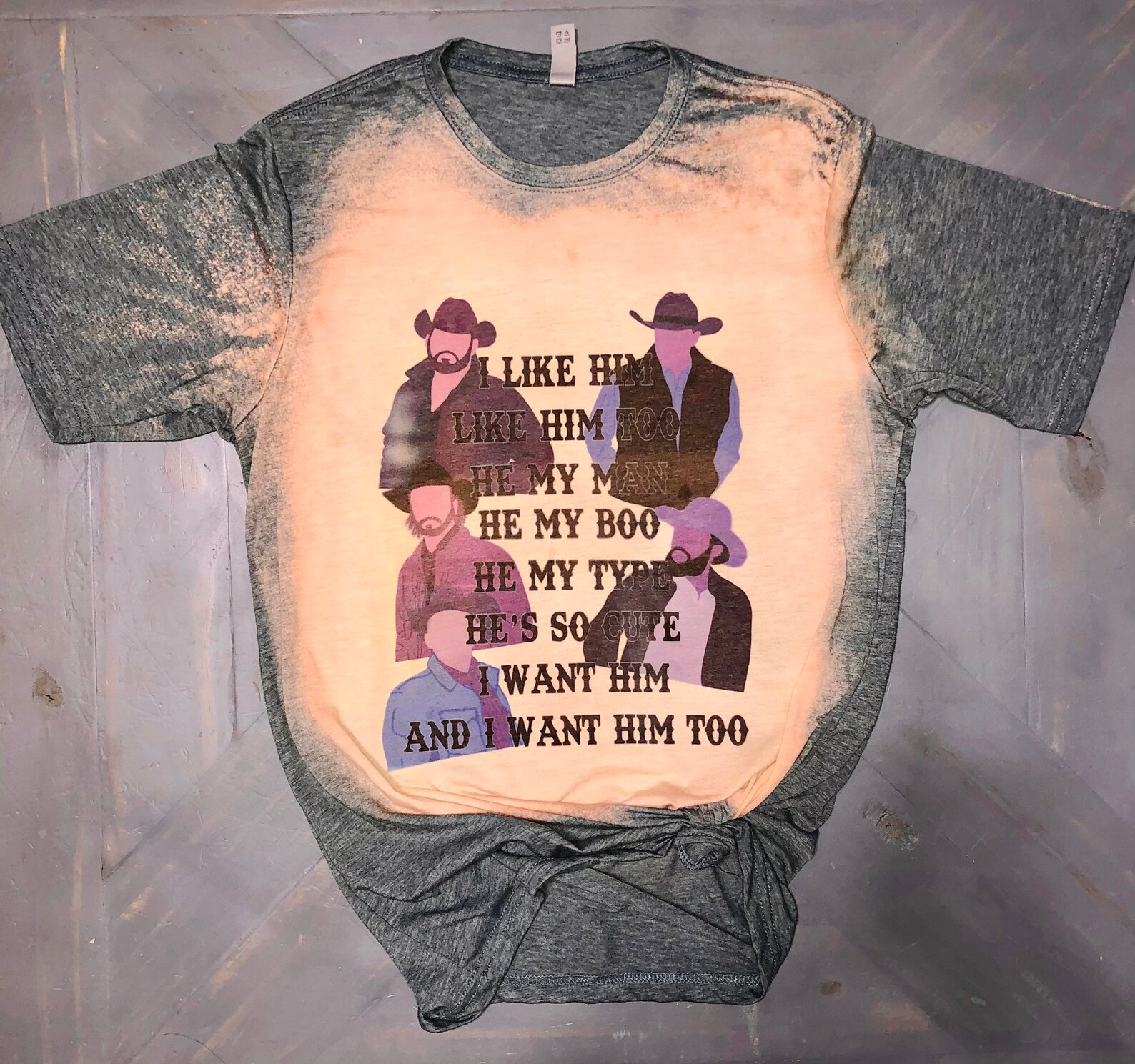 yellowstone bleached tee