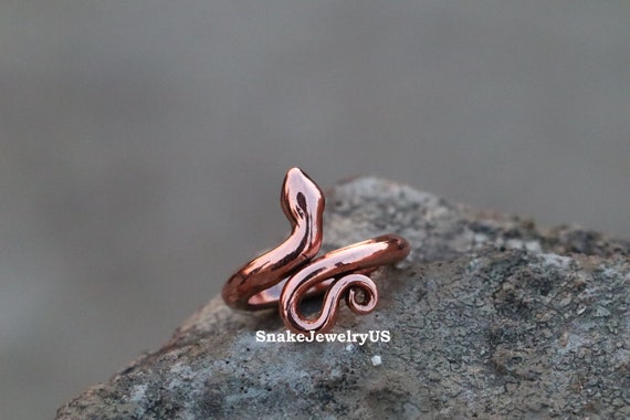 ABN EXPORTS Consecrated Copper Snake Ring Tamba Nepal | Ubuy