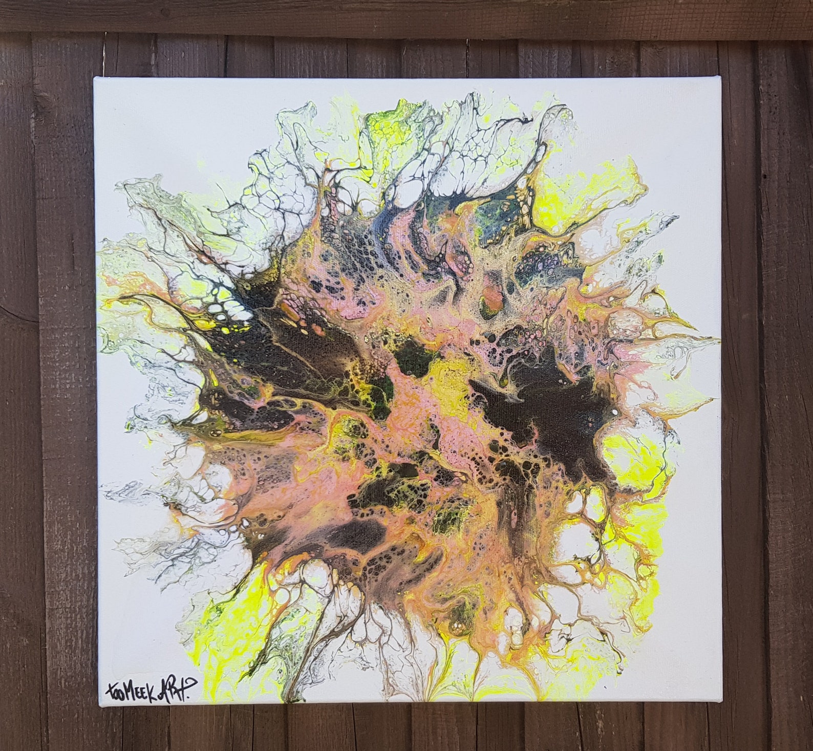 Abstract Acrylic Painting Etsy Israel