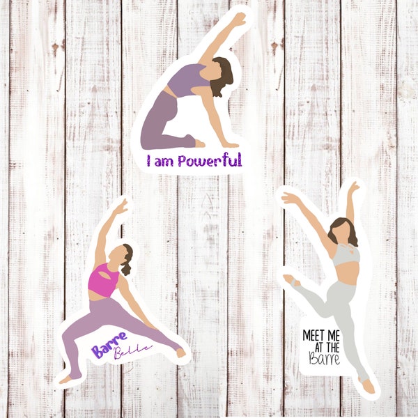 Barre Blend Inspired Stickers