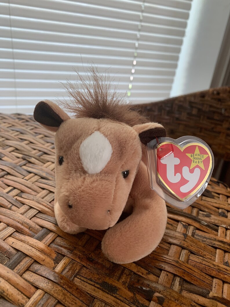 Derby Beanie Baby horse rare Etsy
